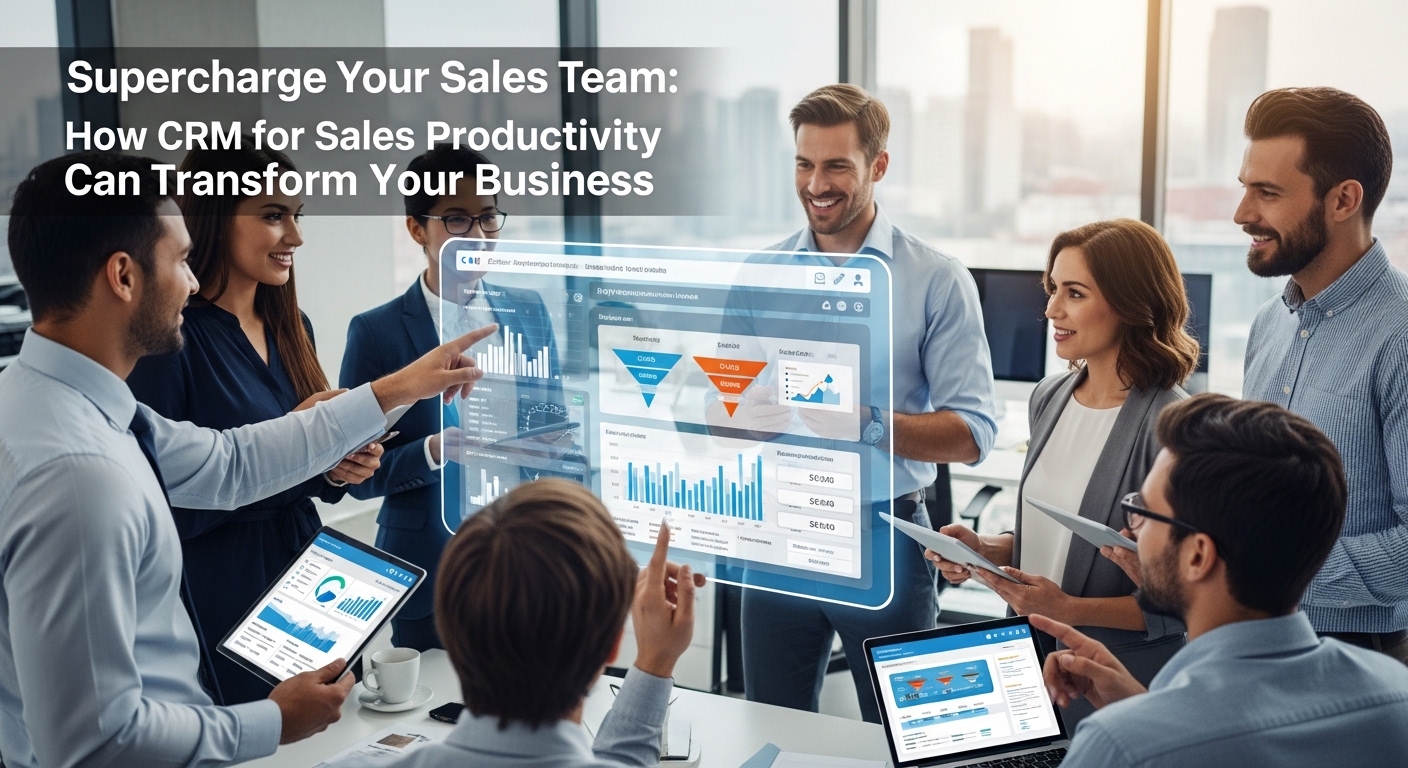 Supercharge Your Sales Team: How CRM for Sales Productivity Can Transform Your Business